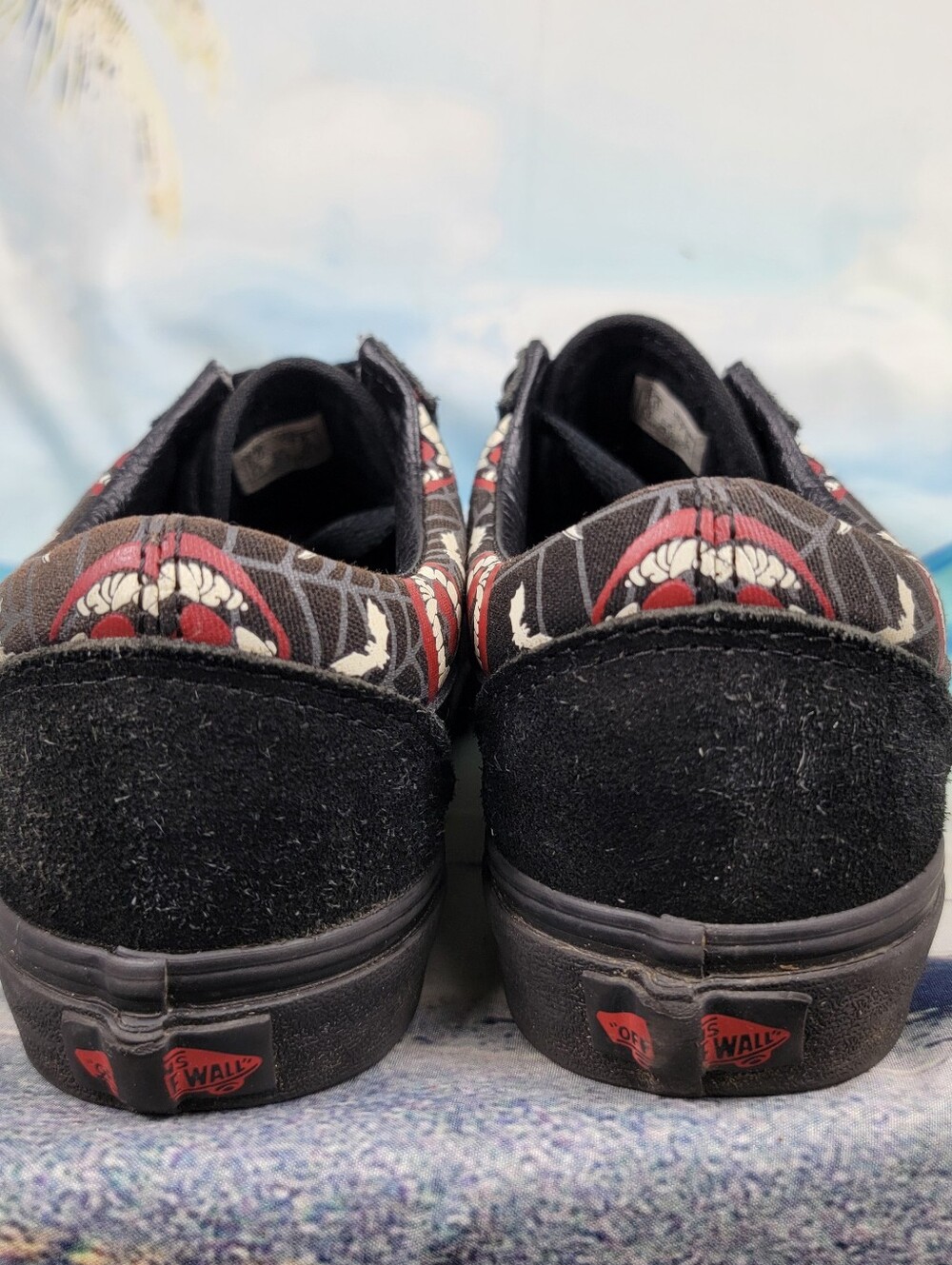 Vans Old Skool Glow FRIGHTS Womens 7.5 - Picture 8 of 10